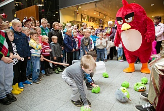 Mascot Angry Birds